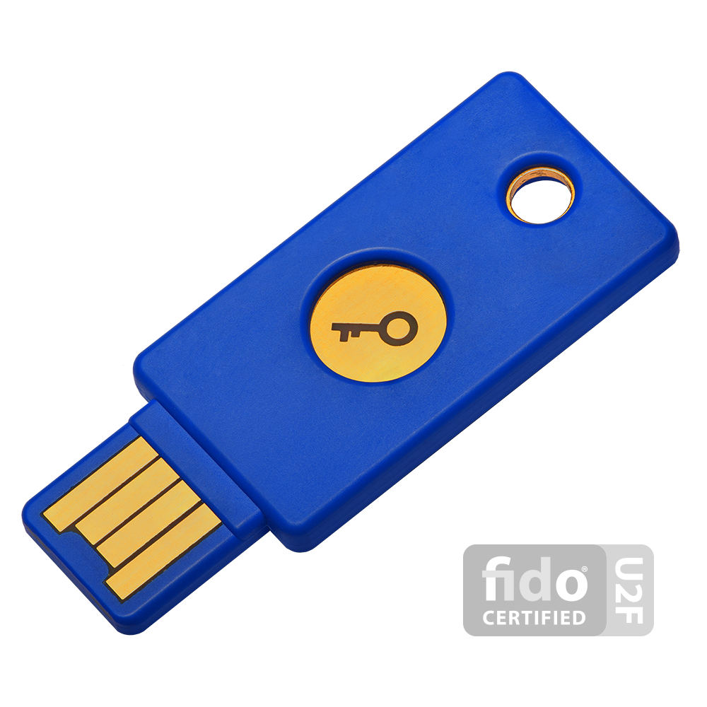 Enterprise Password Manager with Yubico YubiKey FIDO USB