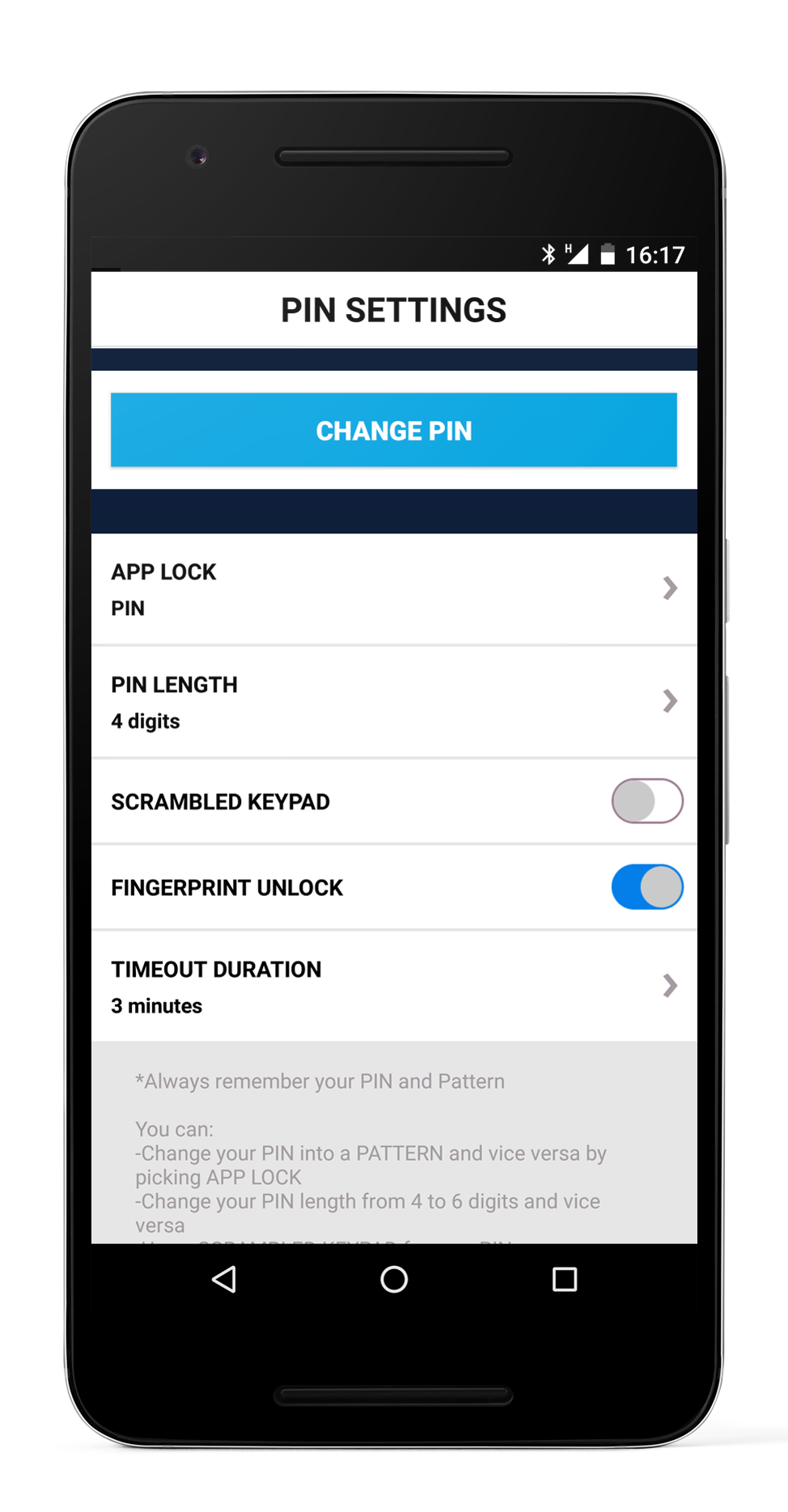 Android Fingerprint Single Sign On SSO Two Factor Authentication Secure