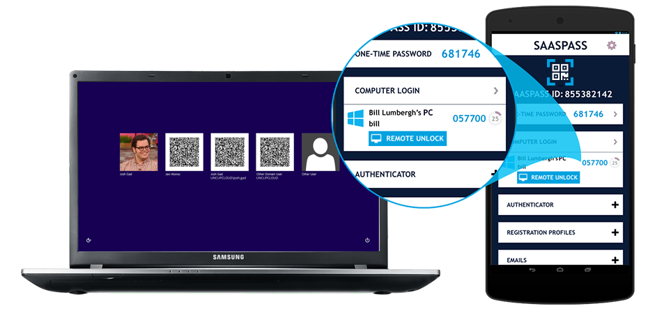 windows Phone with one time password