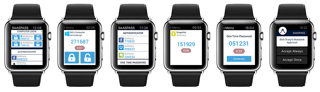 Apple Watch Two factor Authentication