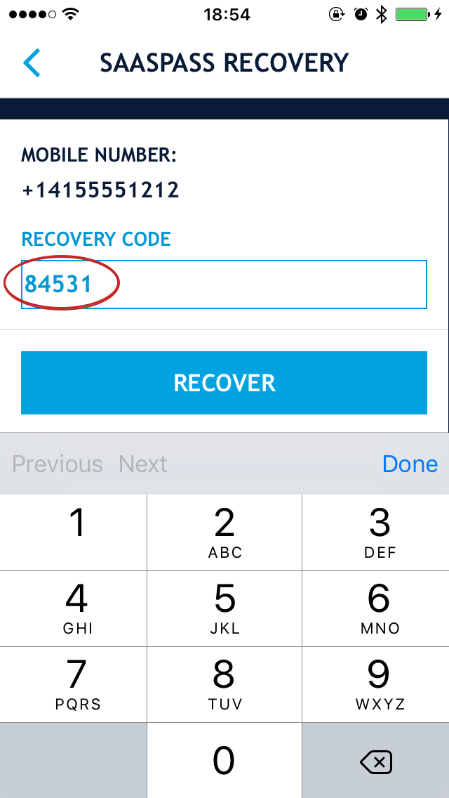 two factor authentication for iPhone