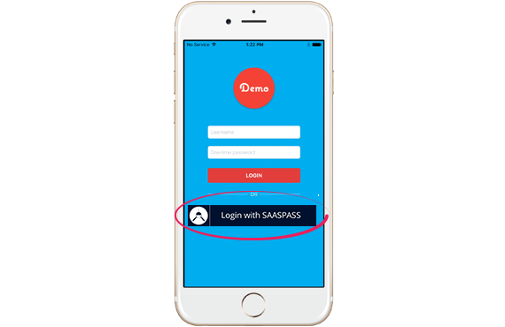 SAASPASS Mobile App Authentication